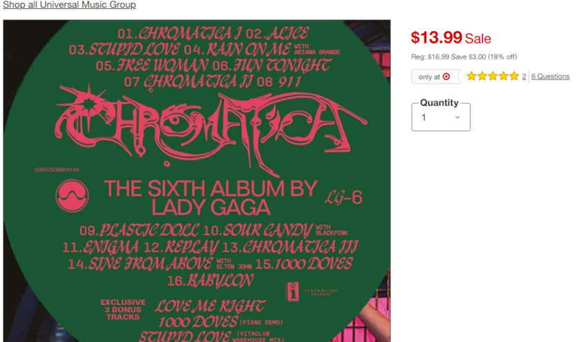 Lady Gaga - Chromatica