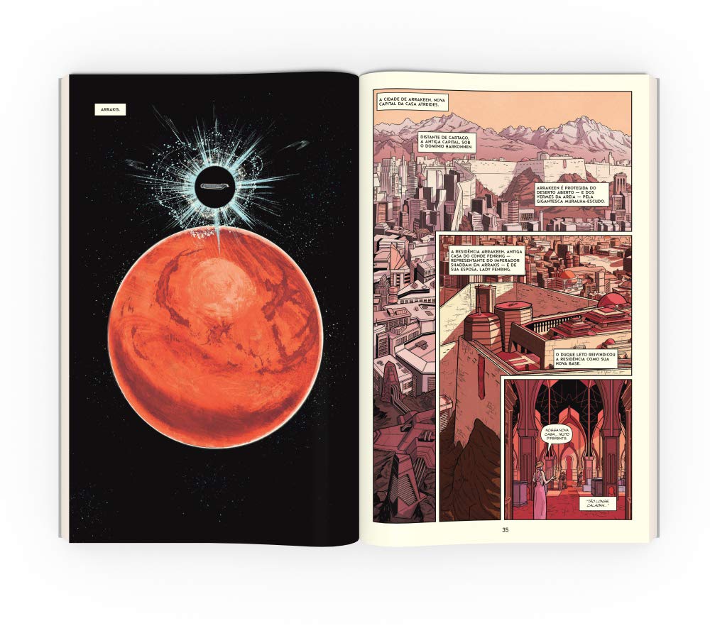 Duna, obra prima da ficção retorna em graphic novel pela Editora Intrínseca