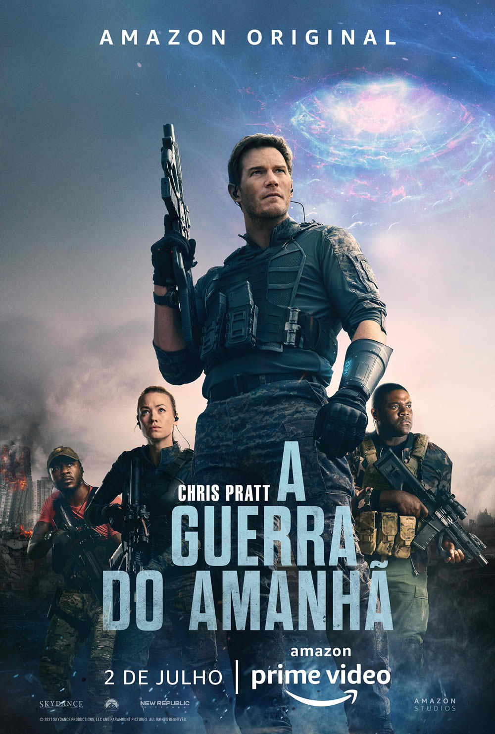 A Guerra do Amanhã | Filme com Chris Pratt ganha novo trailer