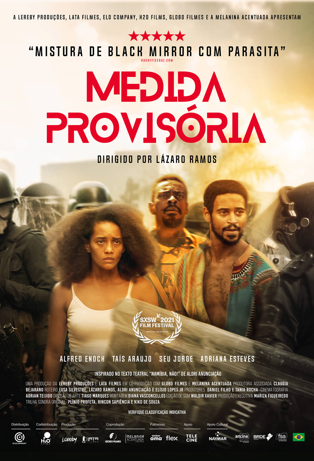Medida Provisória | Estreia de Lázaro Ramos na direção ganha trailer