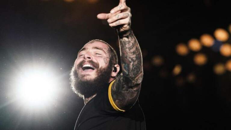 Post Malone em Curitiba: cantor trás turnê para o Brasil