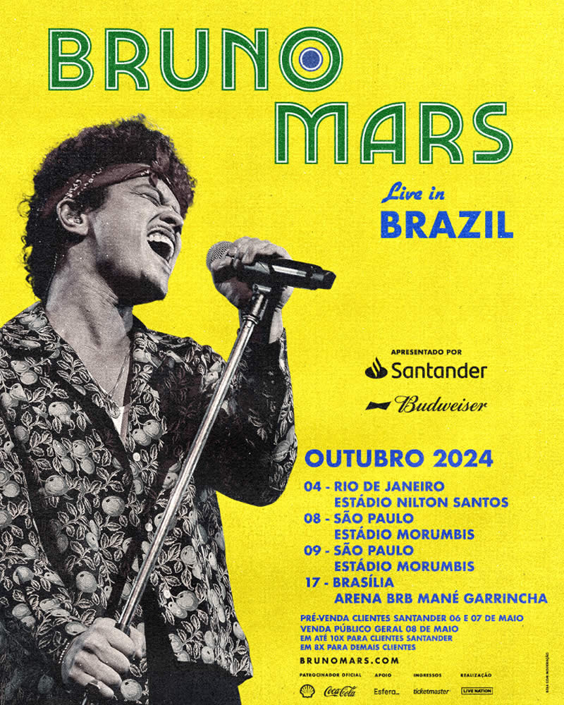 Bruno Mars no Brasil