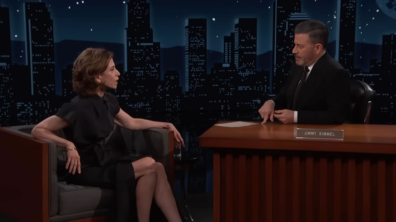 Assista a entrevista de Fernanda Torres no Jimmy Kimmel Live!