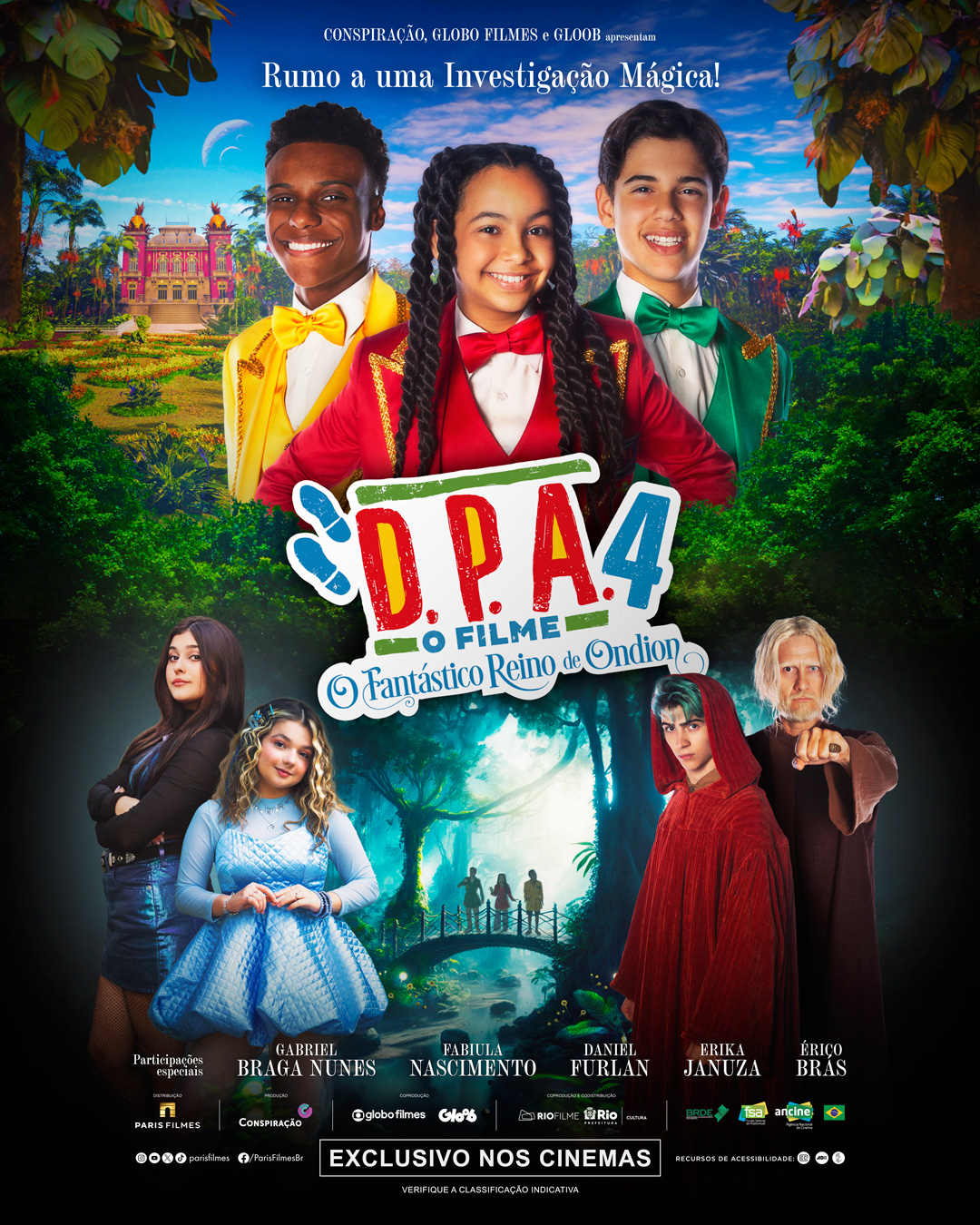 "D.P.A. 4 - O Fantástico Reino de Ondion" ganha cartaz oficial
