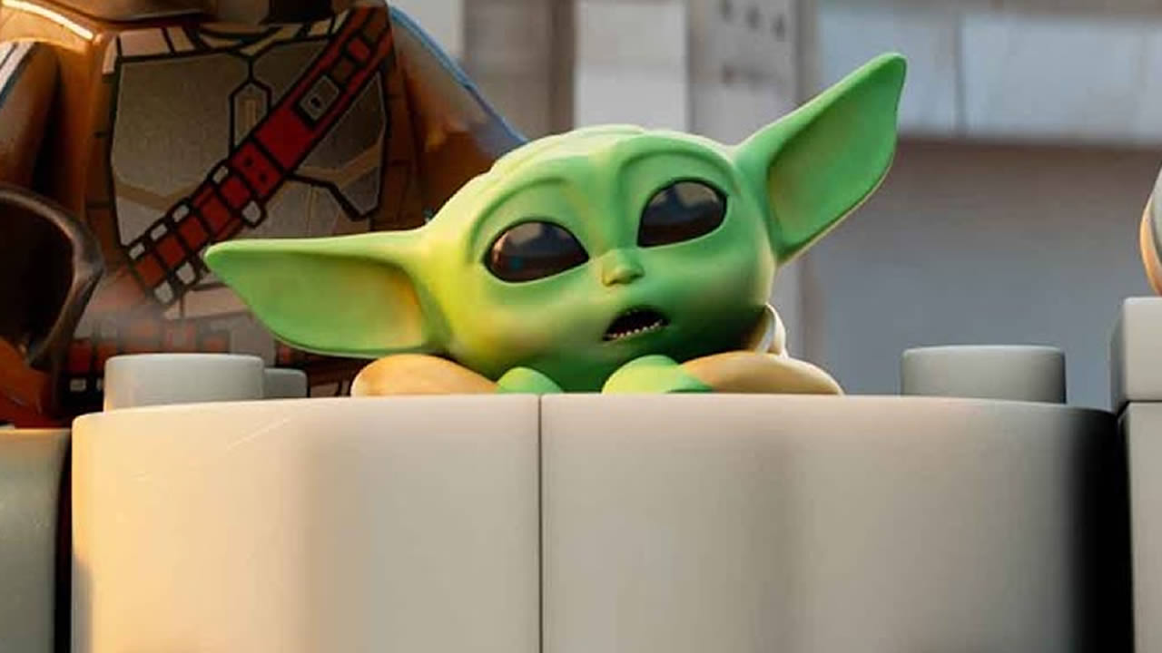 Grogu protagoniza um curta de Lego Star Wars